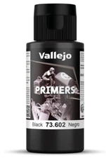 Vallejo Black Primer Acrylic Polyurethane 60ml