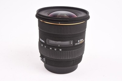 Sigma EX 10-20mm f/4-5.6 DC HSM Wide Angle Zoom Lens For Sigma SA Mount #T-02316
