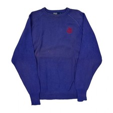 Polo By Ralph Lauren Sweater - Large Blue Cotton