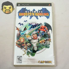 Ultimate Ghosts N Goblins PSP Sony PlayStation Portable 2006 Tested SHIPS FAST