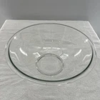 Vintage Pyrex Large Mixing Bowl # 326 Clear Glass 4 Qt 3.8 L