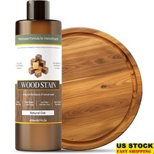 Wood Stain Fast Drying Indoor Outdoor High Coverage Water Based Matte Finish New