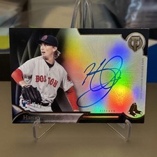 2016 Topps Tribute Baseball Autograph #TA-HO Henry Owens 1/1 Black RC Rookie