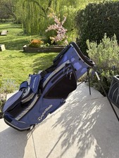 Taylormade Stand Bag With Carry Straps / Blue-black