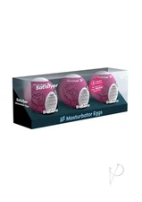 Satisfyer Masturbator Egg 3pk Bubble