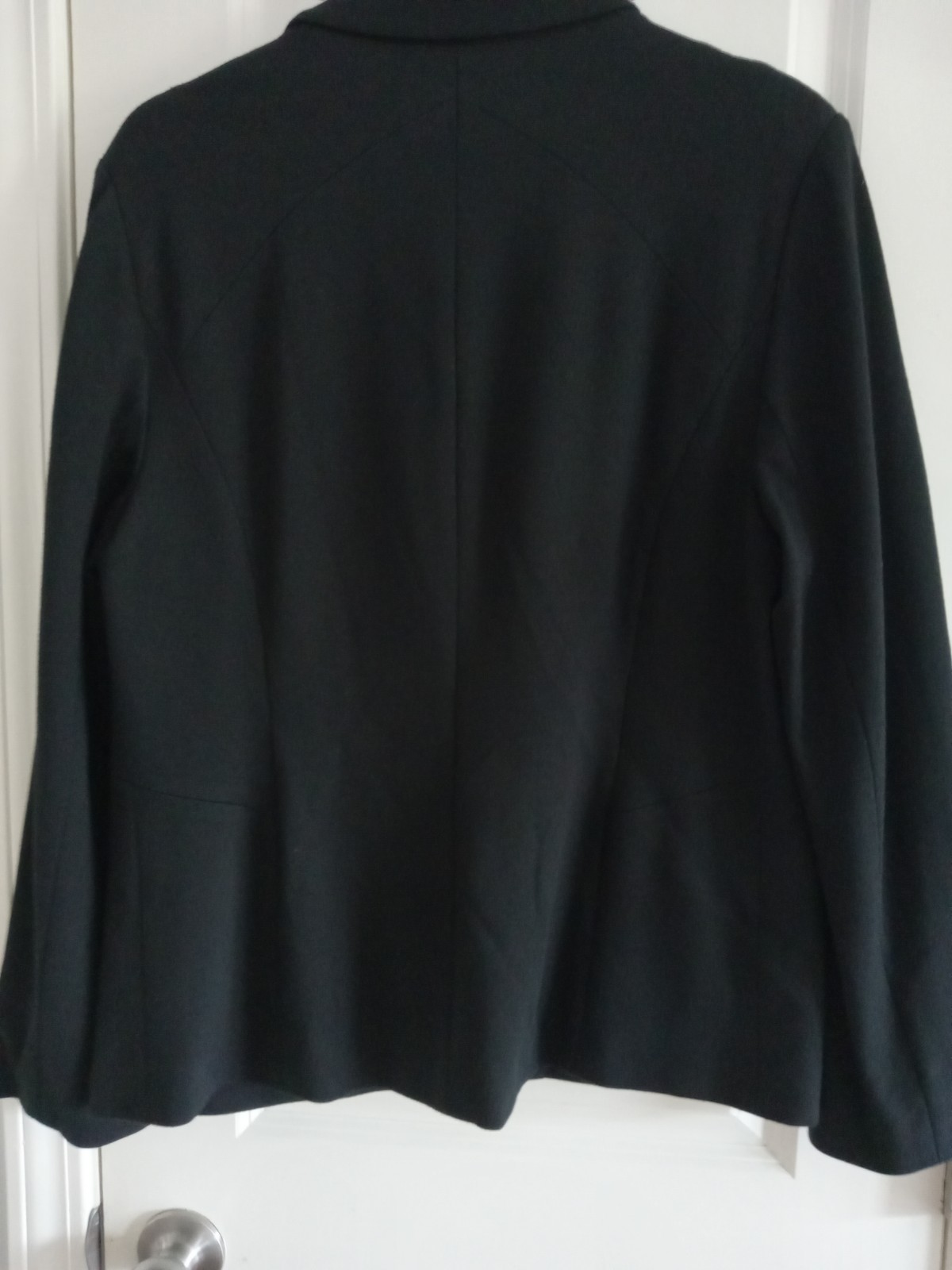 Chicos 2 L-XL Basic Black Jacket Blazer Fully Lin… - image 7