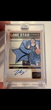 Panini 2024-25 One and One Lone Star Autographs Zach Edey Rookie Patch Auto /25
