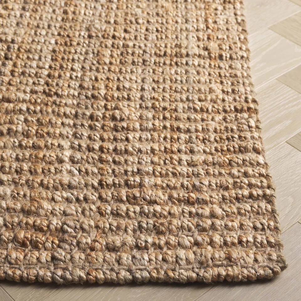 Natural Fiber Collection Runner Rug - 2'3" x 17', Natural, Handmade Farmhouse... - Image 3 of 4
