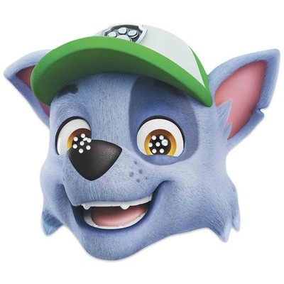 Rocky von Paw Patrol Einzel 2D Karte Party Gesichtsmaske - Adventure Bay Rescue Pup