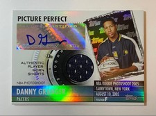 NBA Danny Granger 05 Rookie Photo Auto Reggie Jersey 199 Limited
