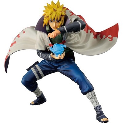 BANDAI Namikaze Minato mit Rasengan | Naruto Shippuden Sammelfigur | 12 cm
