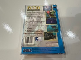 Ecco: The Tides of Time (Sega CD, 1993) CIB Complete w Manual + Reg + Foam MINT