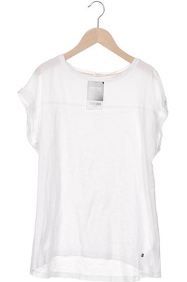 Esprit T-Shirt Damen Shirt Kurzärmliges Oberteil Gr. L Baumwolle Weiß #92jz51i