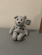DAVID WELLS NEW YORK YANKEES BAMM BEANOS PLUSH BEAR 1998 NWT- WORLD SERIES CHAMP