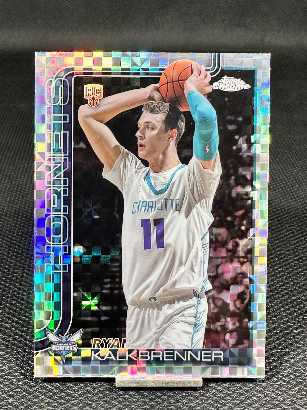 2025-26 Topps Chrome Basketball  RYAN KALKBRENNER  RC  X-Fractor  #284