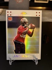2007 TOPPS CHROME WHITE REFRACTOR TANARD JACKSON RC- BUCCANEERS /869- PACK FRESH