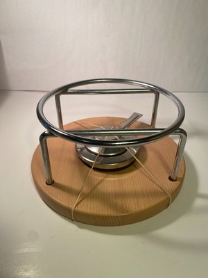 Spring Switzerland Fondue Rechaud Model 2265-50 Stove Burner Stand Unused