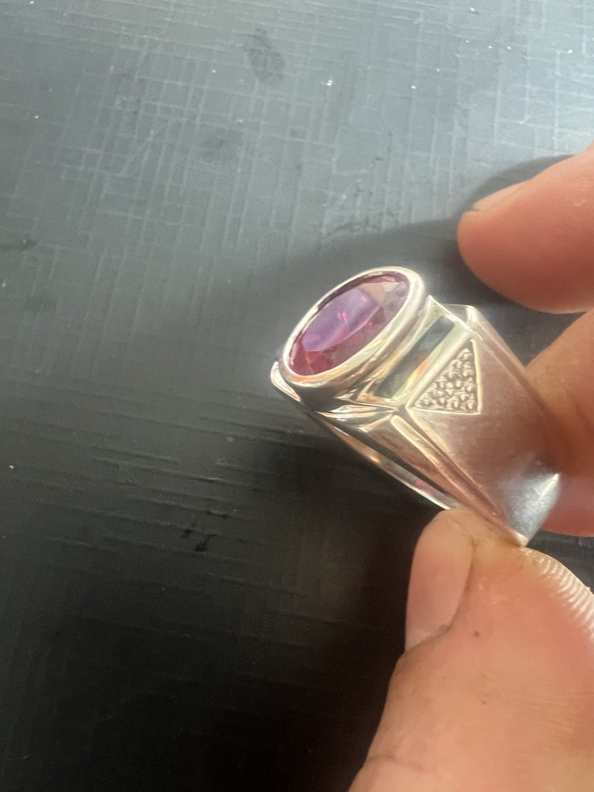 925 sterling silver ring men - image 2