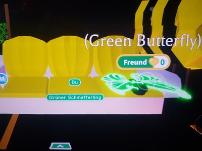 Adopt Me NFR Green Butterfly