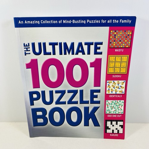 The Ultimate 1001 Puzzle Book by Tim Dedopulos & Moran Campbell Da Vinci - Picture 1 of 10