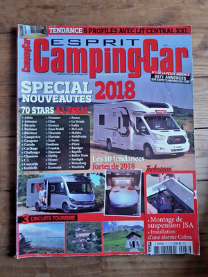 REVUE ESPRIT CAMPING CAR - SPECIAL NEUHEITEN 2018 - NUMMER 77 JULI AUGUST 2017