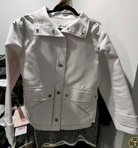 Impermeabile bianco Chanel 13S