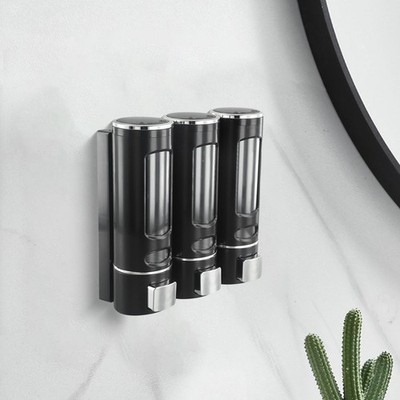 Practical Wall Mount Soap Dispenser Set Suitable for Hotels and Bathrooms