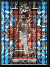 2022-23 Mosaic BLUE REACTIVE PRIZM Colby White #64 BULLS