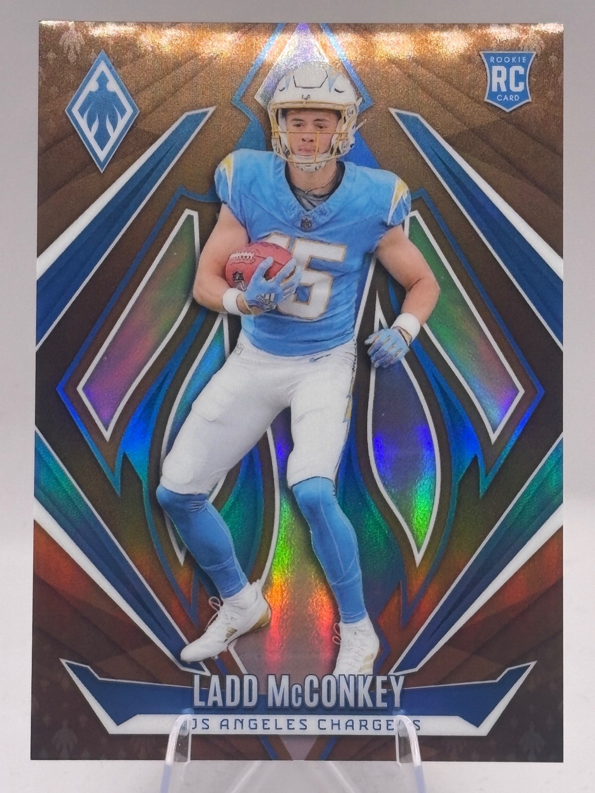 2024 Panini Phoenix #216 Ladd McConkey Bronze #/75