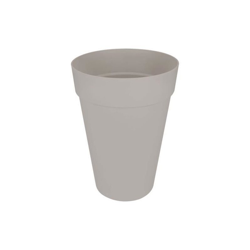 Pot de fleurs rond ELHO Loft Urban Haut 42 extérieur gris avec réservoir d'eau