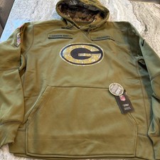 Nike Green Bay Packers Salute To Service XL Hoodie NWT Jordan Love 10