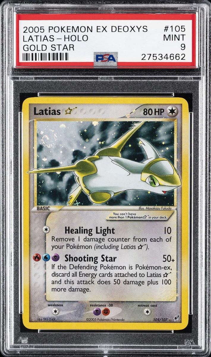 Latias Star Pokémon TCG Cards for sale | eBay