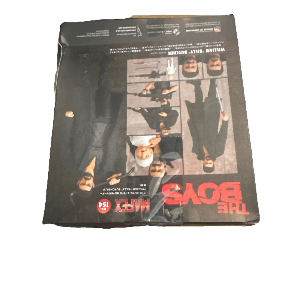 男孩 MAFEX 154 号 William Billy Butcher 6 英寸人偶 Karl Urban 美国 — 第 2/3 张图片