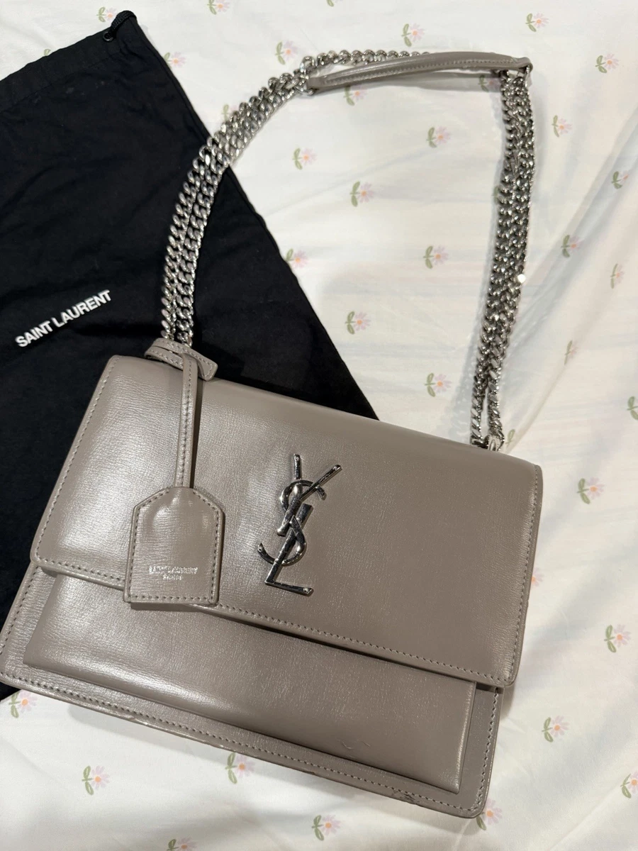 Saint Laurent Gray Bags & Handbags for Women for sale | eBay