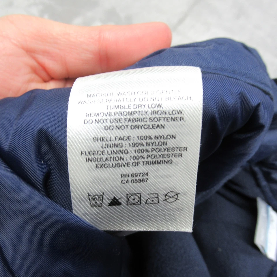 Columbia Pantalones de Nieve Niños Grandes 14/16 Azul Aislado Impermeable Snowboard 27x28 Foto 4 de 4