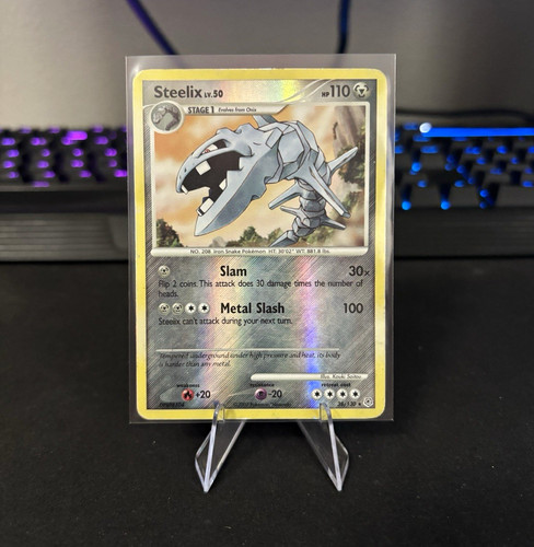 Pokemon Steelix 38/130 Diamond and Pearl Holo