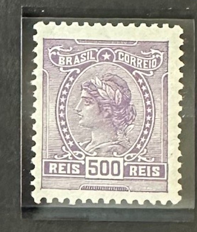 BRAZIL   206   Lovely    Mint   Very   Light   Hinged   Issue