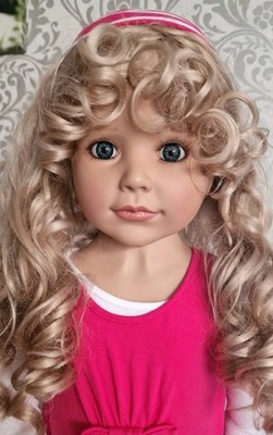 Künstlerpuppe '' Laura'' Monika Peter-Leicht., Inkl Zertifikat 