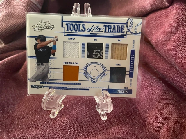 Donruss Playoff 2005 Absolute Memorabilia 5/15 Josh Phelps  TT-138 Blue Jays