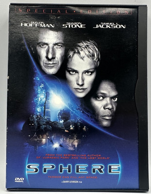 Sphere Special Edition DVD Widescreen Dustin Hoffman Sharon Stone 1998