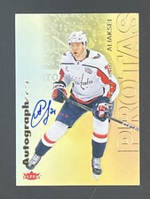 2025-26 Flair Aliaksei Protas Autographics Auto Washington Capitals