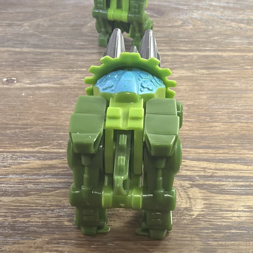 Lot Of 2 RARE Transformers Rescue Bots Mini Dinosaur Triceratops Boulder 3.5” - Image 3 of 4