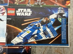 LEGO Star Wars Clone Wars Instruction Manuals Lot 7957 75016 8083 8093 9678