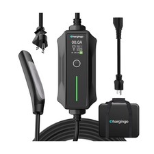 Chargingo Tesla Charger Level 1-2 EV Charger,120V-240V,16A, NEMA 5-15 6-20 ...