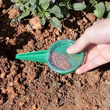 1 Pc Garden Seed Sower Dispenser Tool Adjustable Seeder For Various Plant Seeds