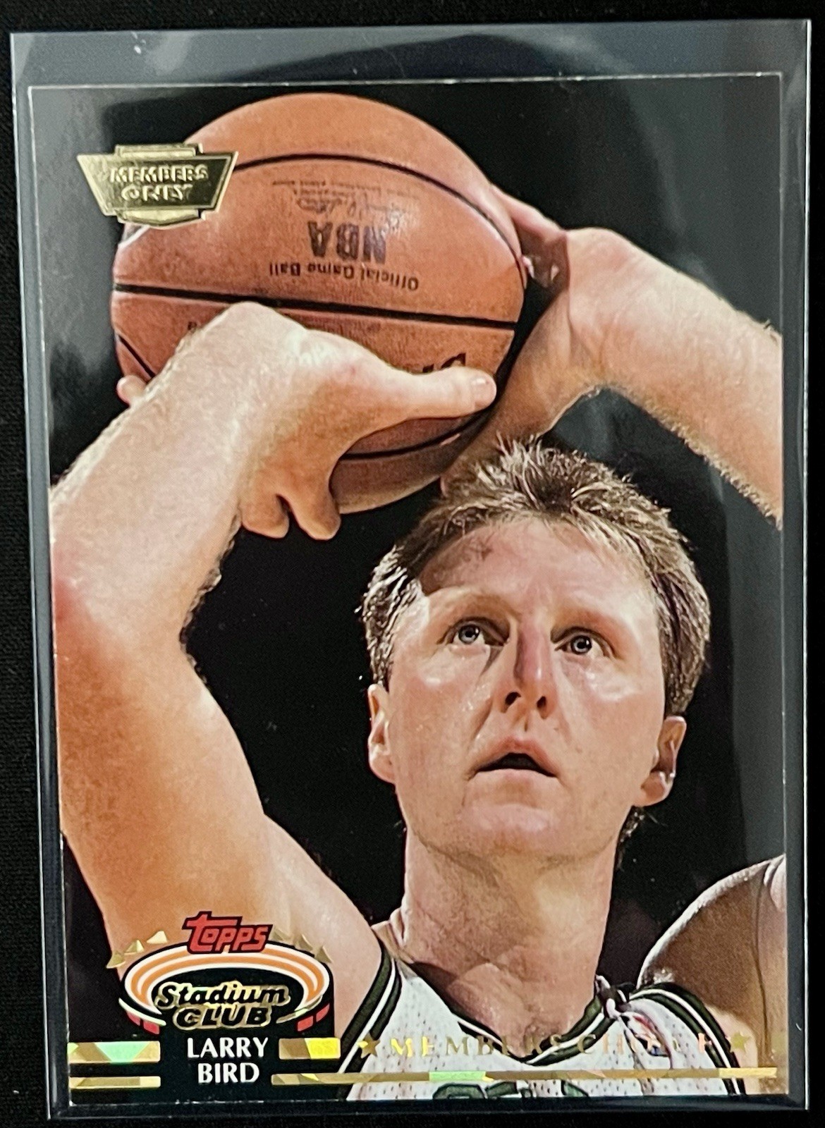 1992-93 Topps Stadium Club Larry Bird #194 Boston Celtics HOF Member’s Choice