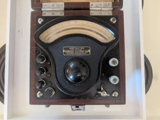 General Electric Single Phase Wattmeter Type P-3 -5/10 Amps
