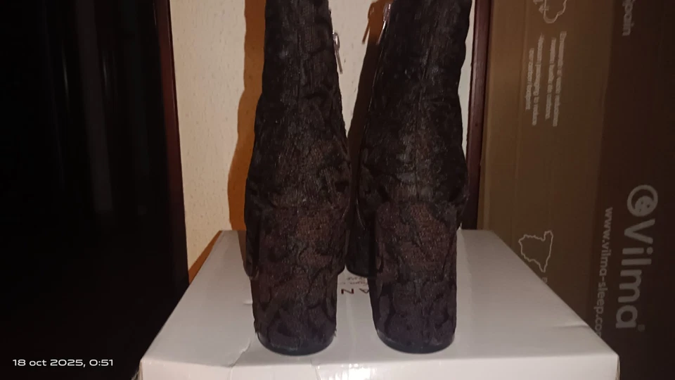 Botines Fontana 2.0 “Evelina Marrone” – nuevos con caja original - Imagen 4 de 4