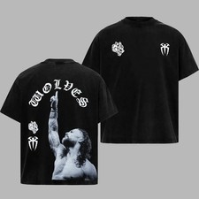 Roman Reigns Wolves Club Darc Sport Unisex T-Shirt Heavy Cotton Workout Tee