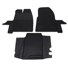 SCHÖNEK Gummimatten für FORD TOURNEO CUSTOM / TRANSIT V362 V363 3-teilig